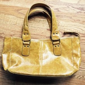 Aldo Gold Tote Shoulder Bag